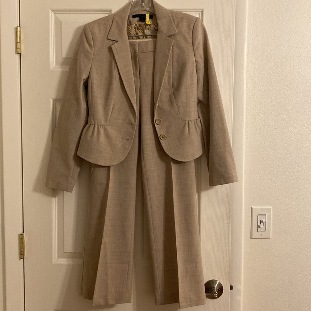 Express Design Studio Lined Jacket Size 4 Suit Pa… - image 1